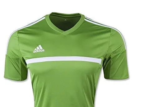 adidas Men's Match Youth Soccer Jersey Green Size Medium