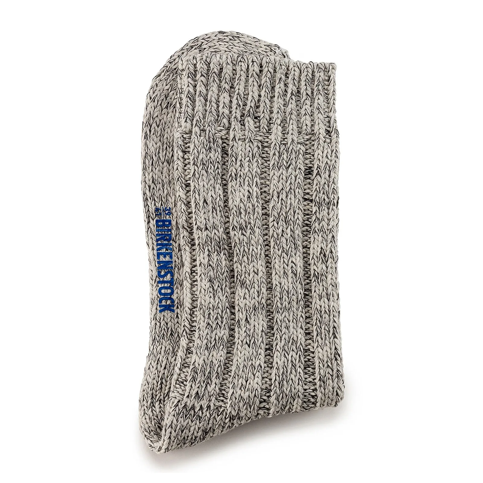 Birkenstock Cotton Twist Crew Sock (Women) - Light Gray