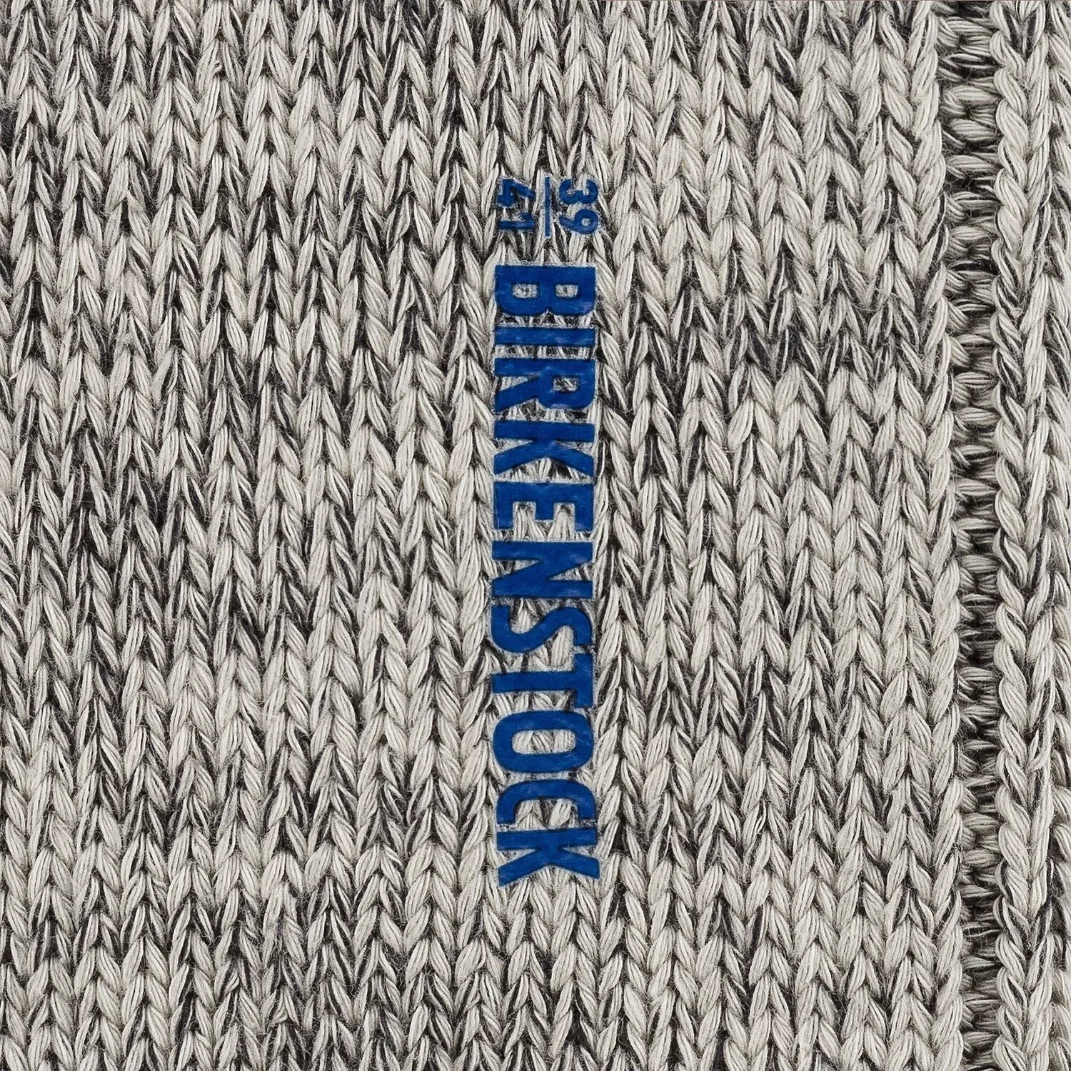 Birkenstock Cotton Twist Crew Sock (Women) - Light Gray