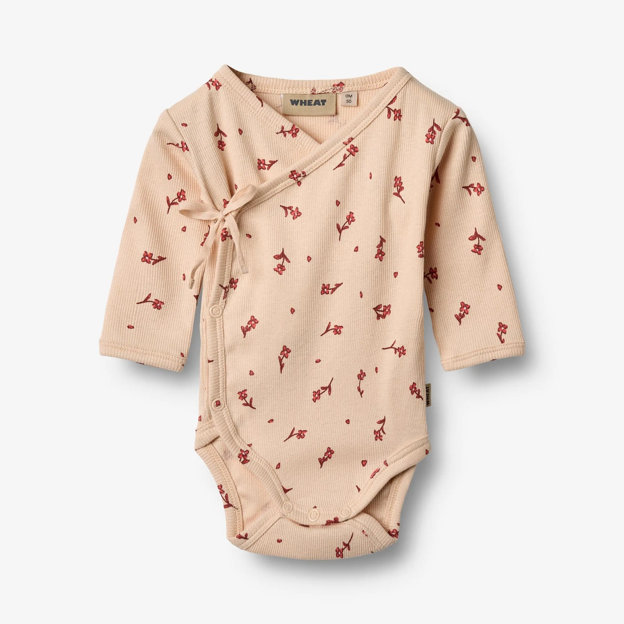 Body Wraparound L/S Chia - rose water flowers