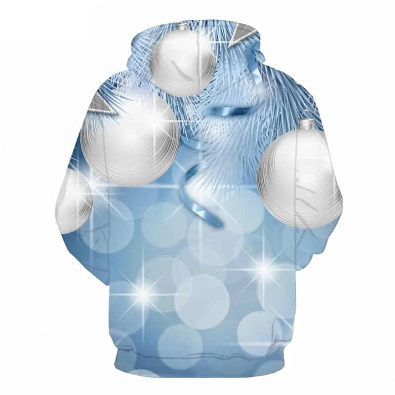 Christmas Sweatshirts men New Year Hoodie Print Party Sweatshirt Printed