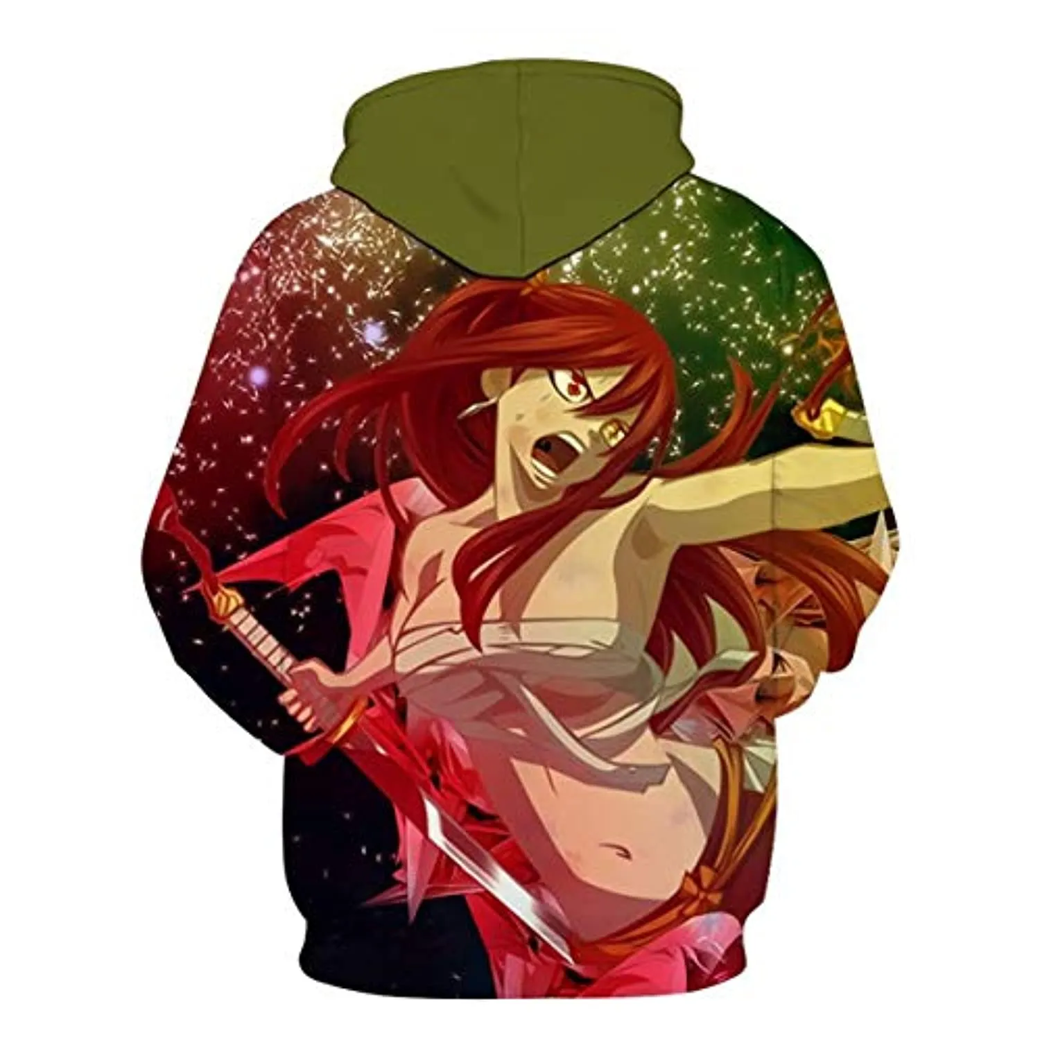 Fairy Tail 3D Printed Casual Pullovers Hoodies