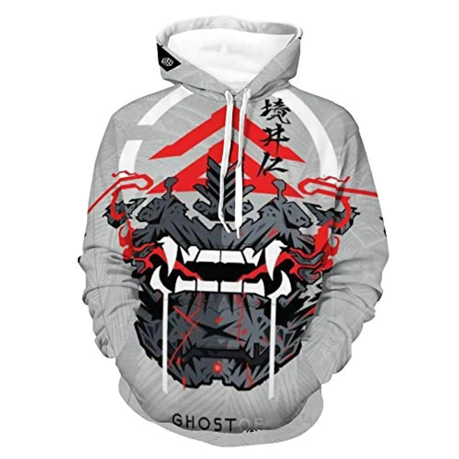 Ghost of Tsushima Hoodies - Jin Sakai 3D Hooded Pullover Jumper
