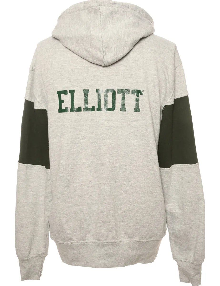 Grey Panthers Hooded Sports Sweatshirt - XXL