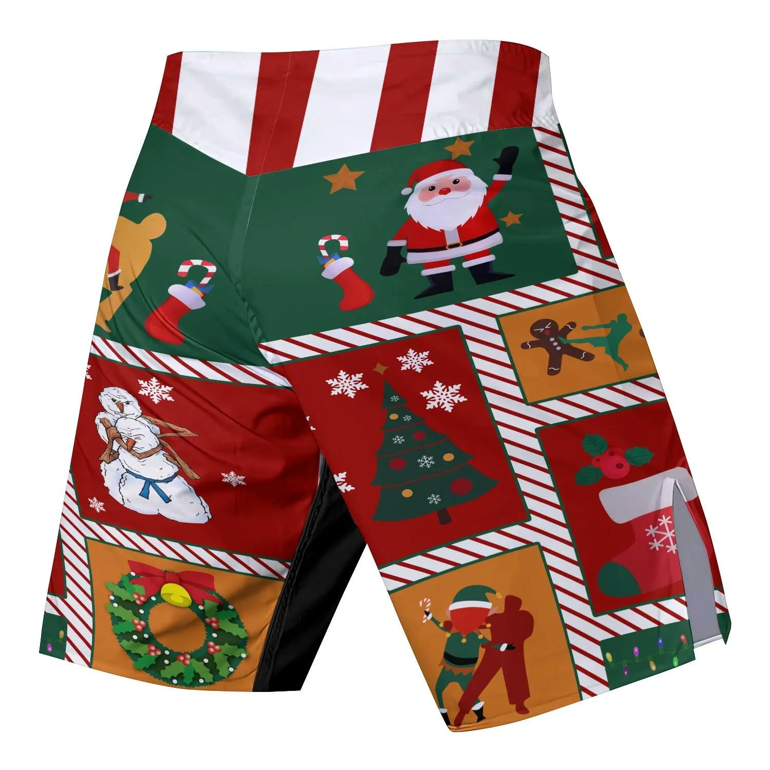 Jiu Jitsu Christmas Fight Shorts