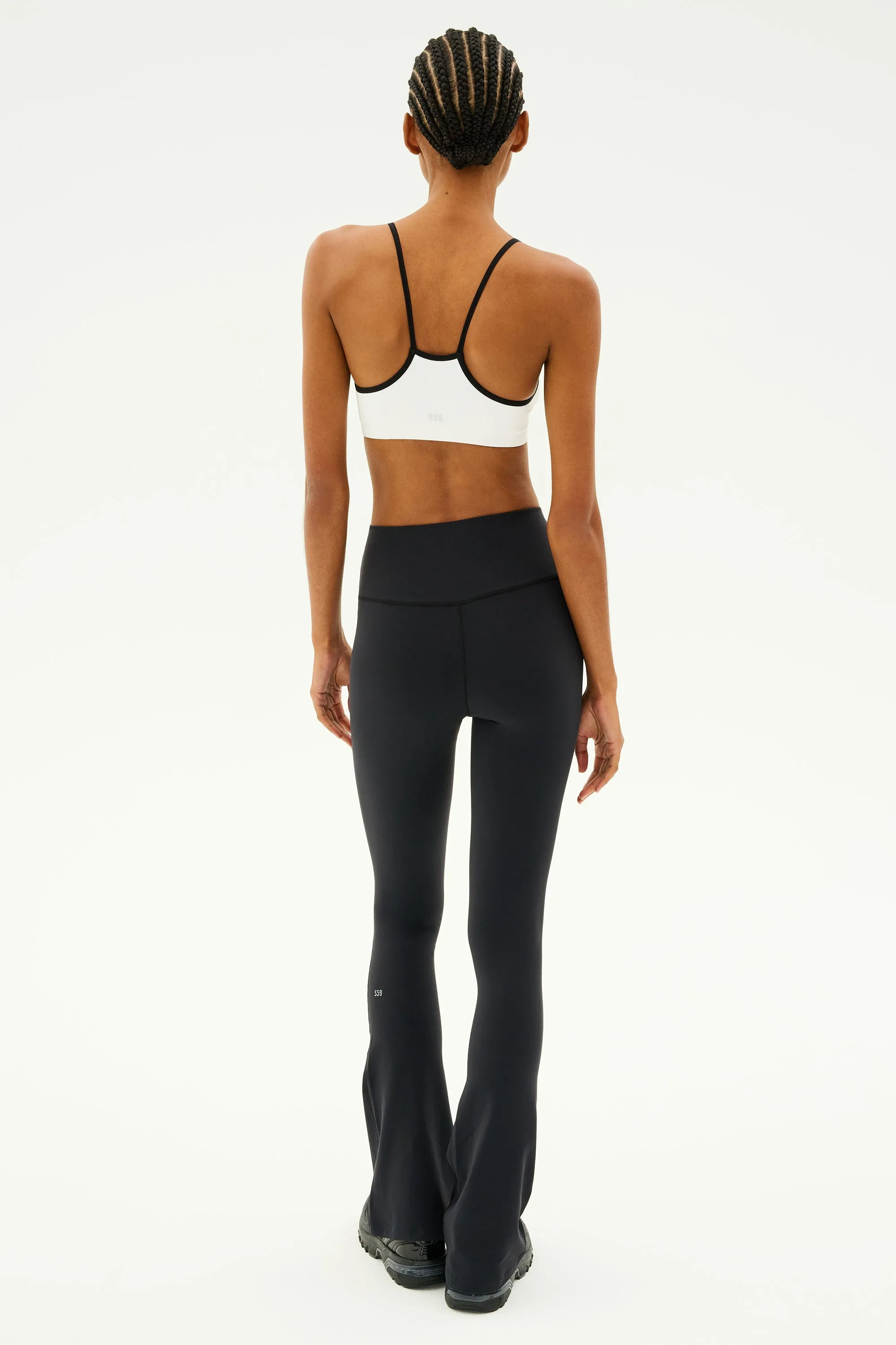 Loren Seamless Bra - White/Black