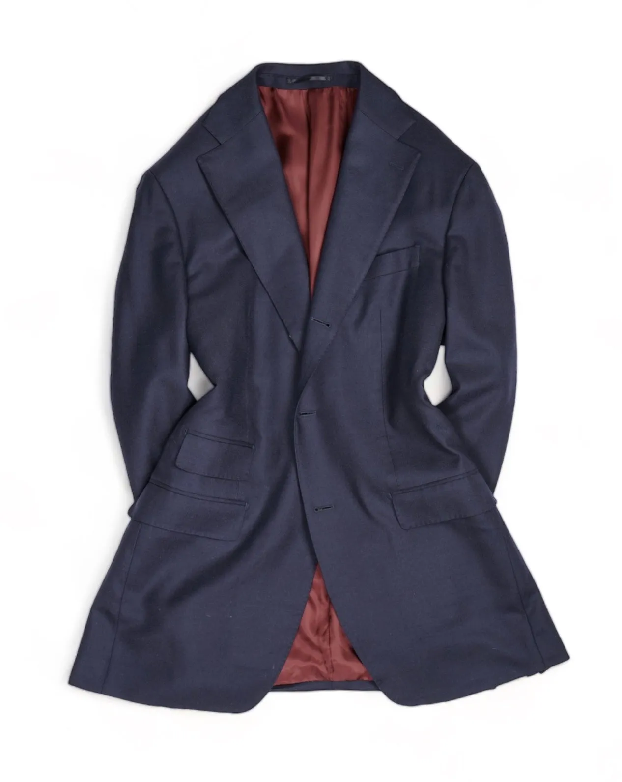 Lund & Lund - Navy Super 130's Wool Sports Jacket 54
