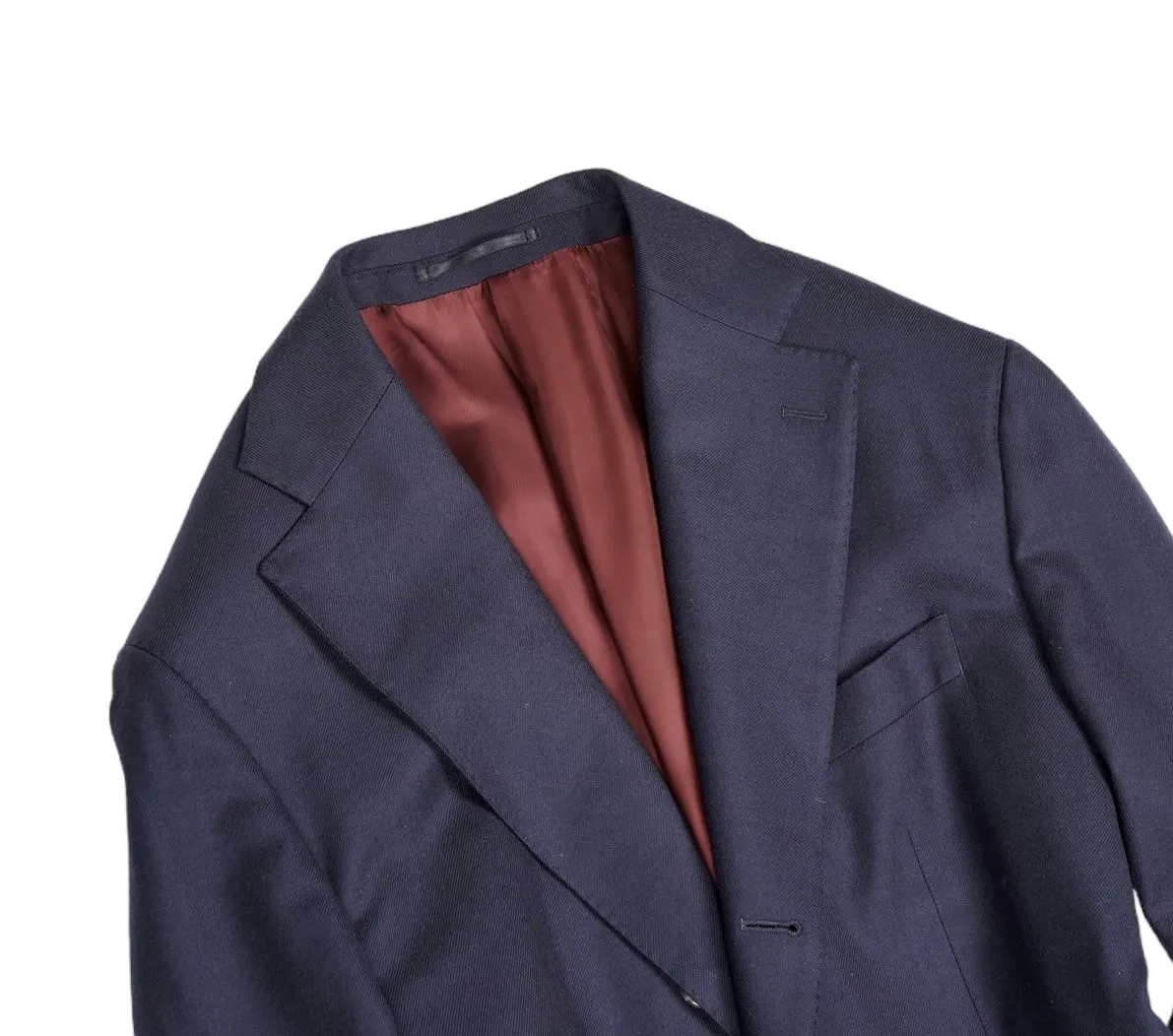 Lund & Lund - Navy Super 130's Wool Sports Jacket 54