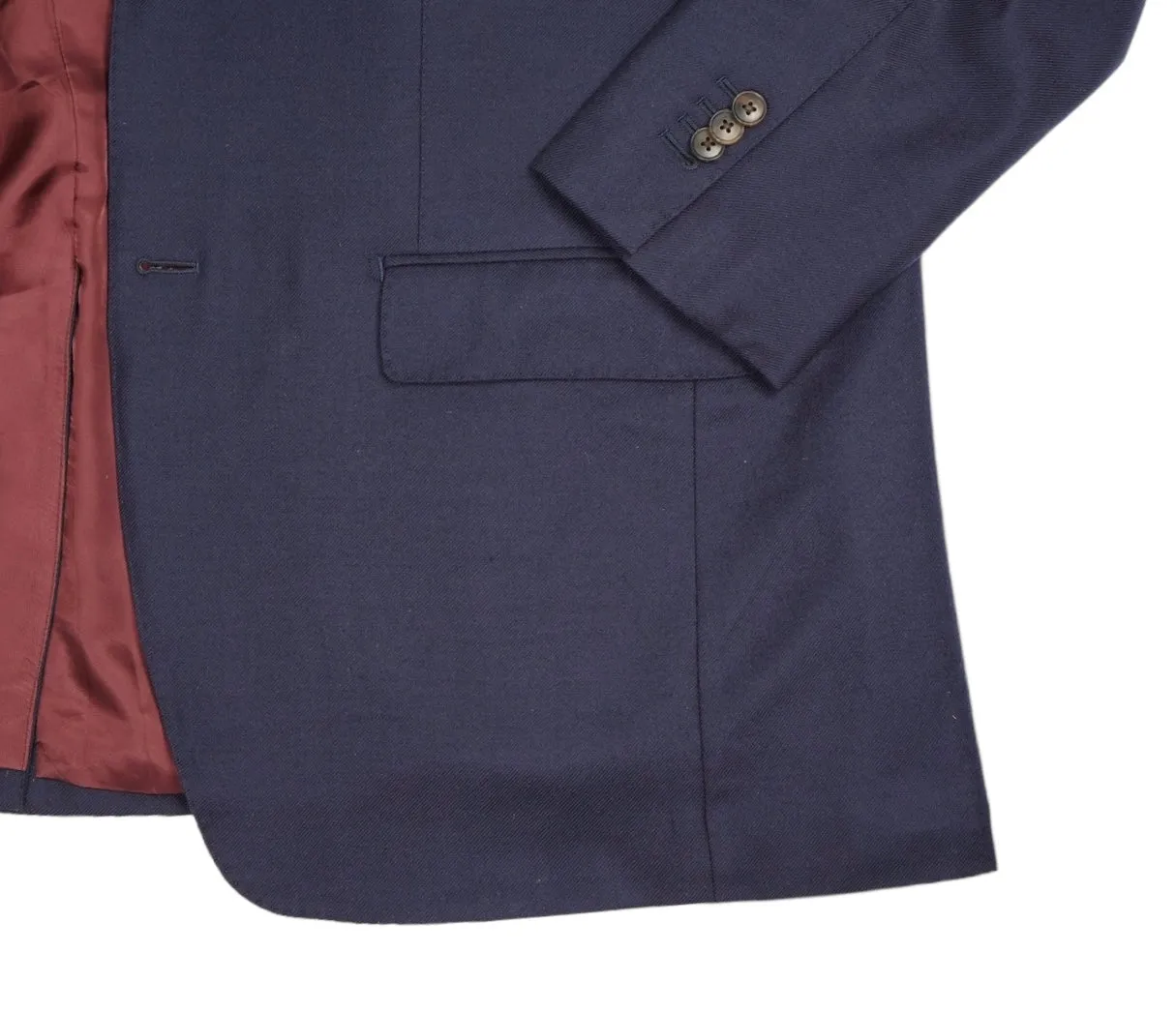 Lund & Lund - Navy Super 130's Wool Sports Jacket 54