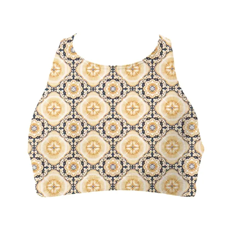 Maka-Hou Women Free Motion Bra Top-TILE (Japanese Brand)