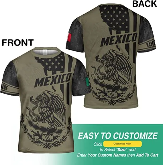 Mexico Shirt, Personalized Mexican Hoodie, Custom Mexico Hoodie, Mexico Soccer Jersey Custom Hoodies