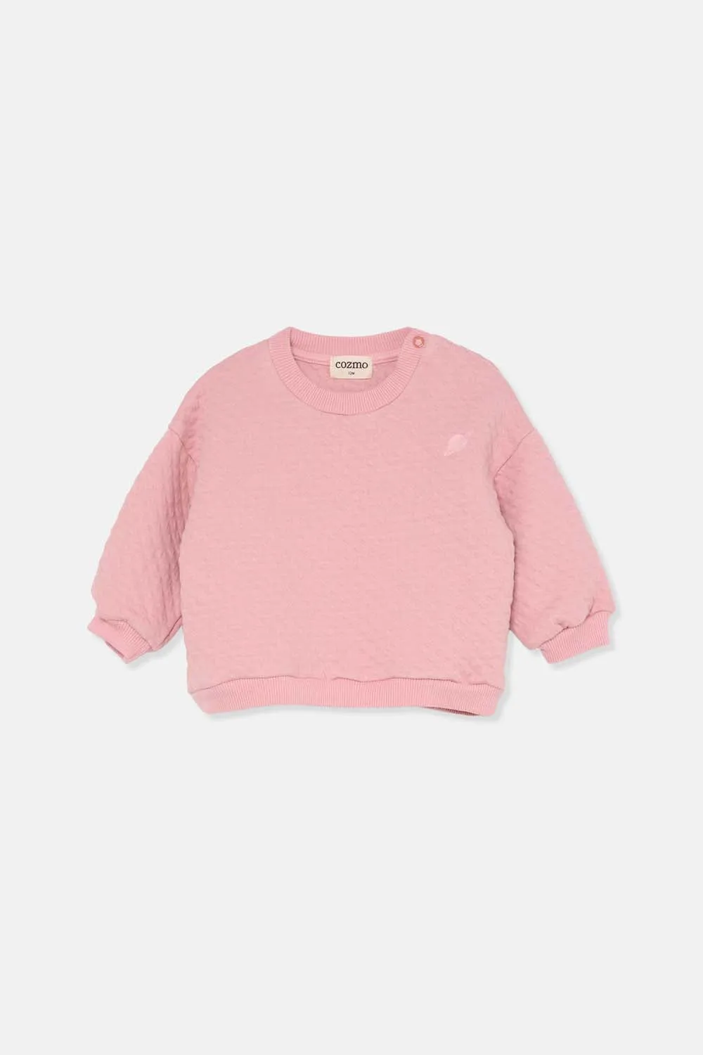 QUILTED BABY SWEATSHIRT