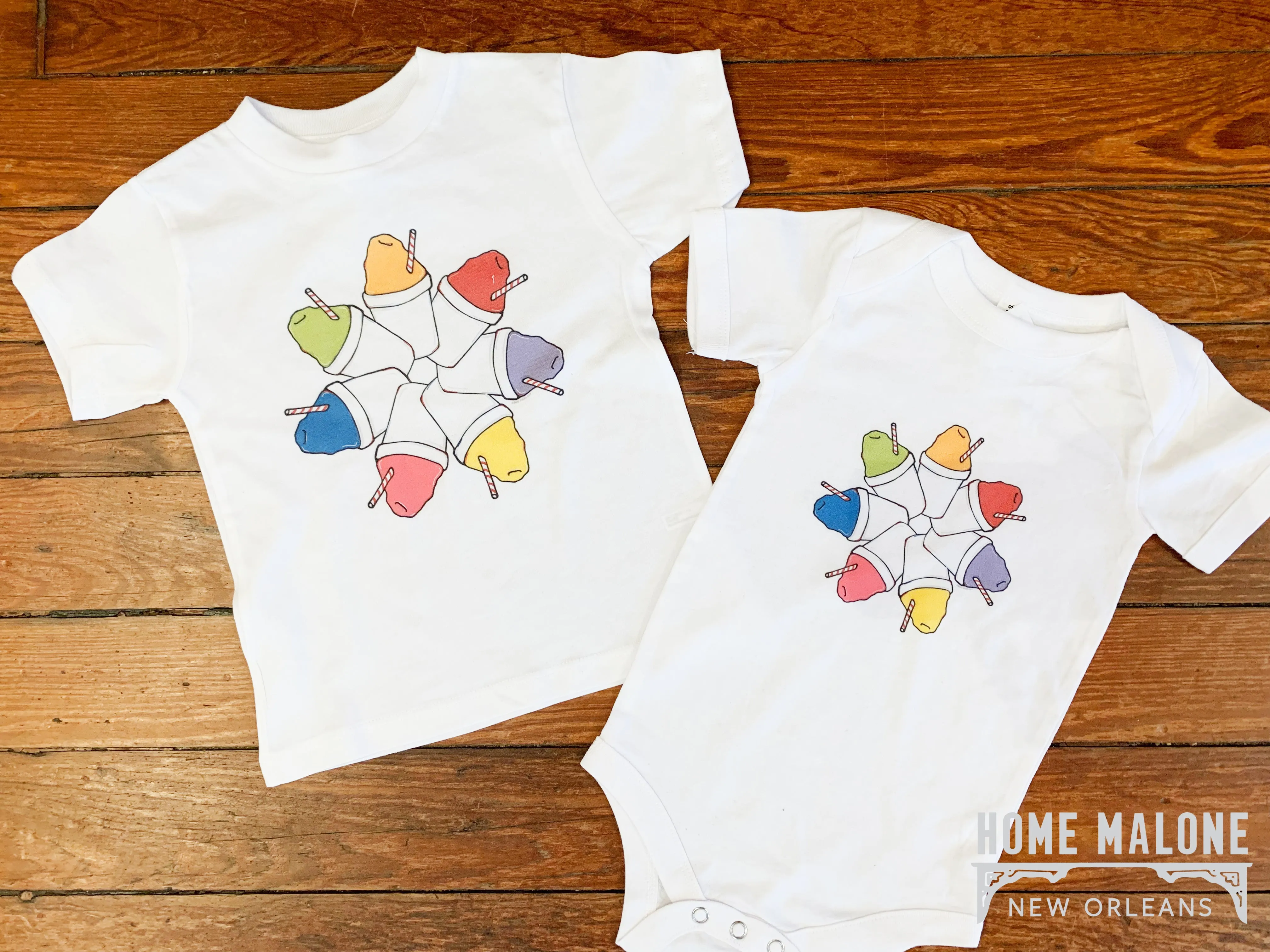 Sno-Ball Wreath Kids Tee