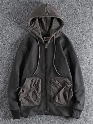 Sports Casual Men's Hoodie with Zipper and Hooded - SF1270