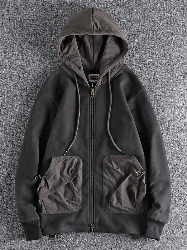 Sports Casual Men's Hoodie with Zipper and Hooded - SF1270