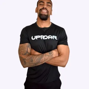 Sports Short Sleeve UPROAR Tee Black