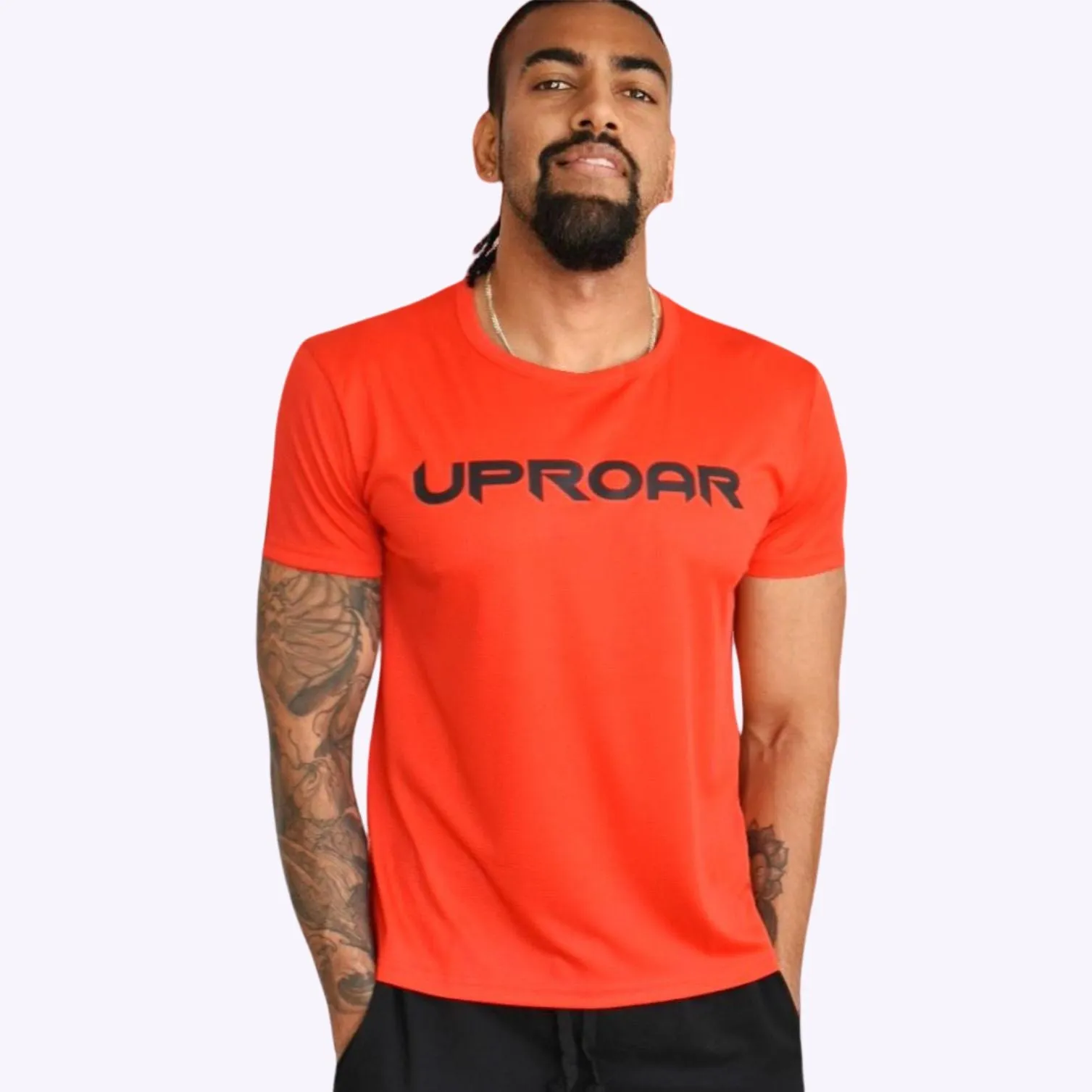 Sports Short Sleeve UPROAR Tee Black