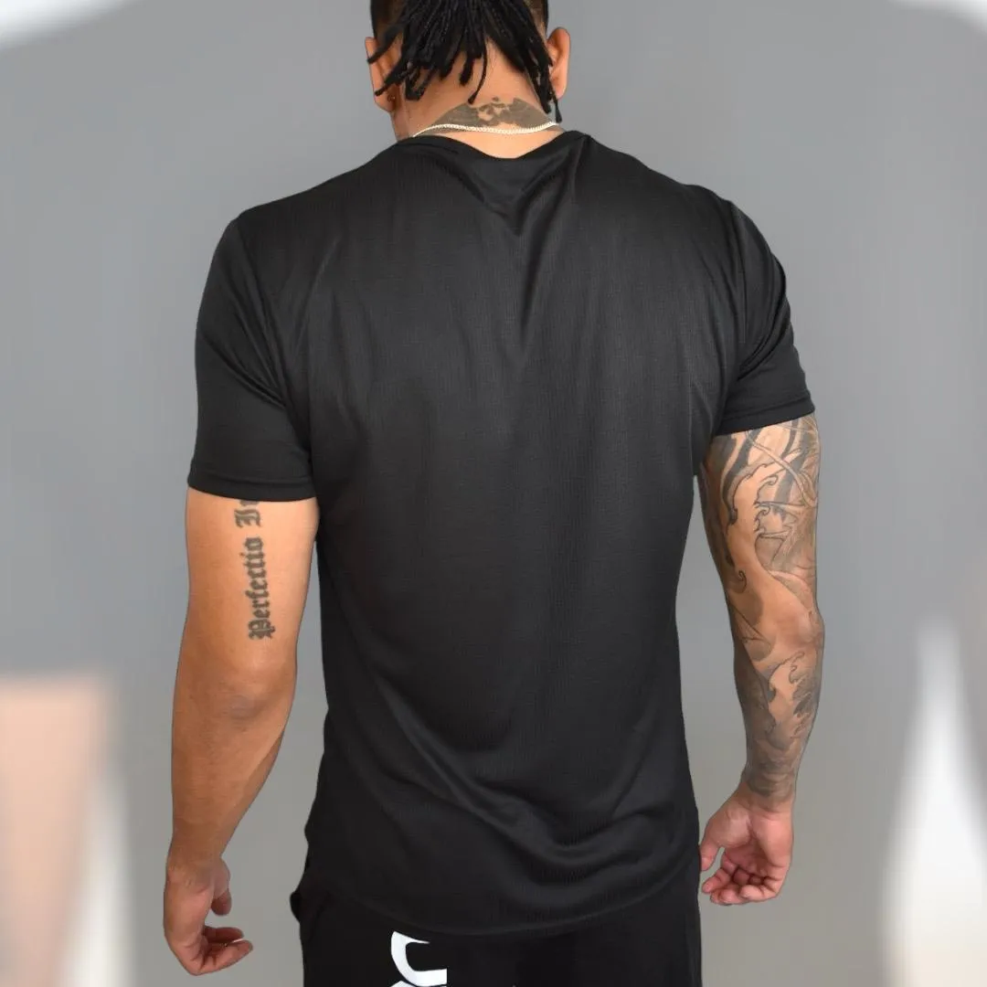 Sports Short Sleeve UPROAR Tee Black