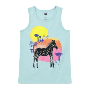 Spotted Zebra Tank Top
