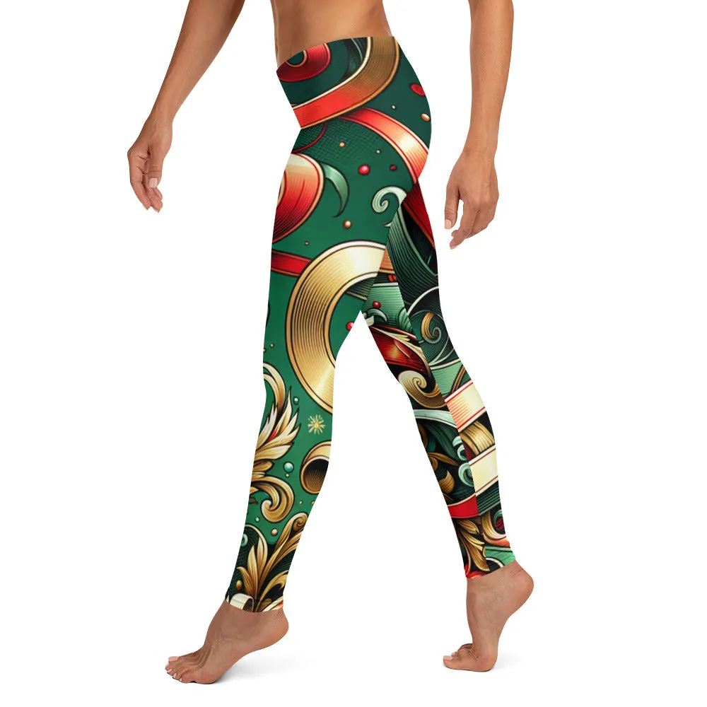 Whimsical Winter Wear Leggings